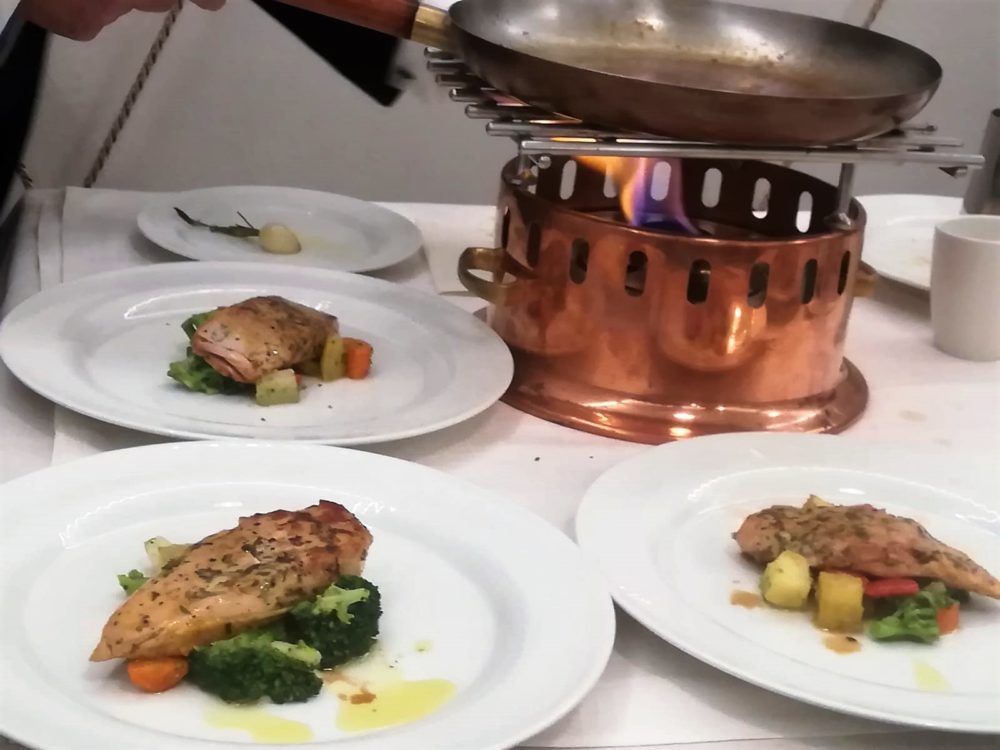 Cena Flambé